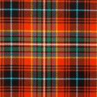 MacInnes Red Ancient 16oz Tartan Fabric By The Metre